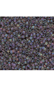 Miyuki delica Beads 11/0 - Matted brown ab DB-865